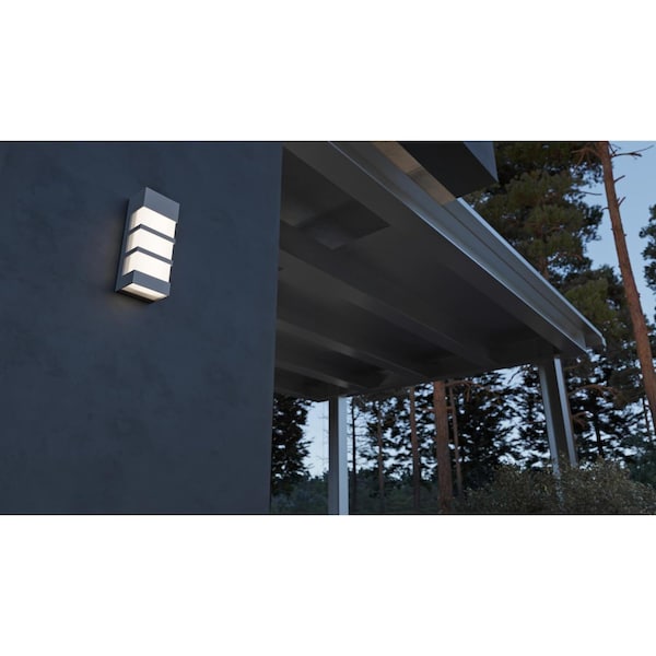 Stack LED Outdoor Sconce, Length: 3.5